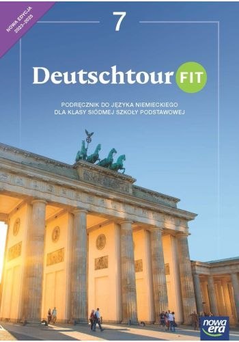 Język niemiecki DEUTSCHTOUR FIT NEON podręcznik +kod QR dla klasy 7 szkoły podstawowej EDYCJA 2023-2025