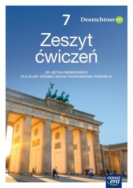 Język niemiecki DEUTSCHTOUR FIT NEON zeszyt ćwiczeń +kod QR dla klasy 7 szkoły podstawowej EDYCJA 2023-2025