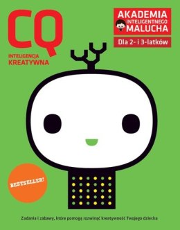 CQ: inteligencja kreatywna dla 2-3 latków z poradami psychologa Książka z naklejkami Akademia Inteligentnego Malucha