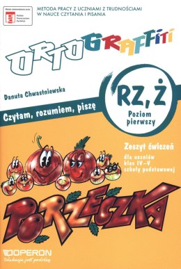 Ortograffiti zeszyt ćwiczeń rz ż klasa 4-5 poziom 1