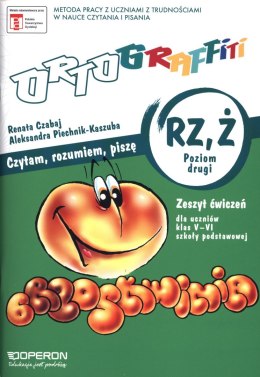 Ortograffiti zeszyt ćwiczeń rz ż klasa 5-6 poziom 2