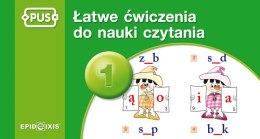 PUS Łatwe ćwiczenia do nauki czytania część 1