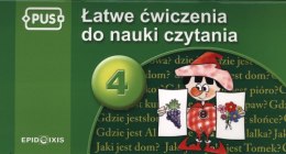 PUS Łatwe ćwiczenia do nauki czytania część 4