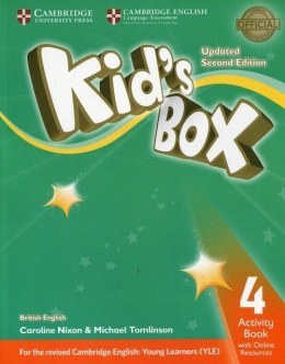 Kid's Box 4 Activity Book with Online Resources