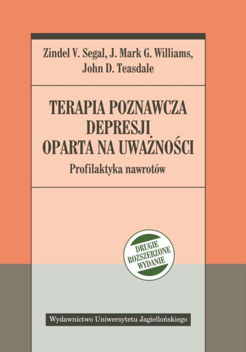 Terapia poznawcza depresji oparta na uważności profilaktyka nawrotów wyd. 2