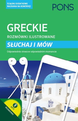 Greckie rozmówki ilustrowane słuchaj i mów PONS