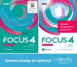 Focus Second Edition 4. Komplet Podręcznik + Zeszyt ćwiczeń + dostęp Mondly