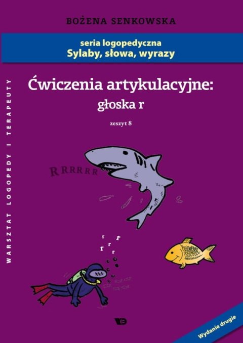 Ćwiczenia artykulacyjne Zeszyt 8 Głoska r