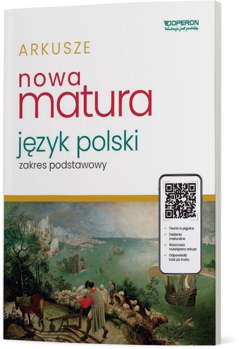 Nowa matura 2024 Język polski arkusze maturalne zakres podstawowy