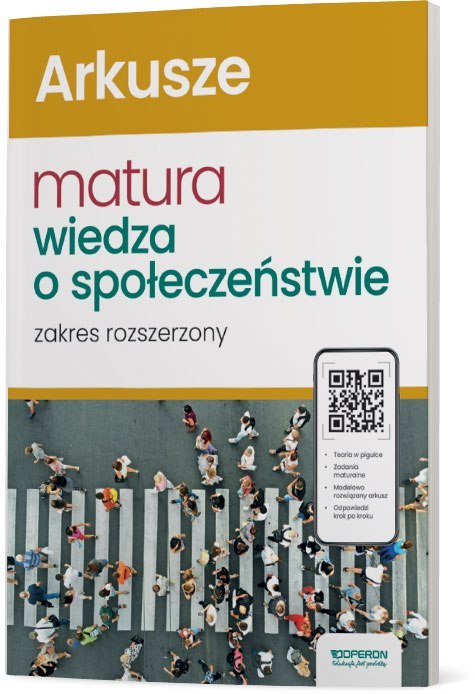 Nowa matura 2024 Wiedza o społeczeństwie Arkusze zakres rozszerzony