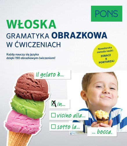 Włoska gramatyka obrazkowa w ćwiczeniach PONS