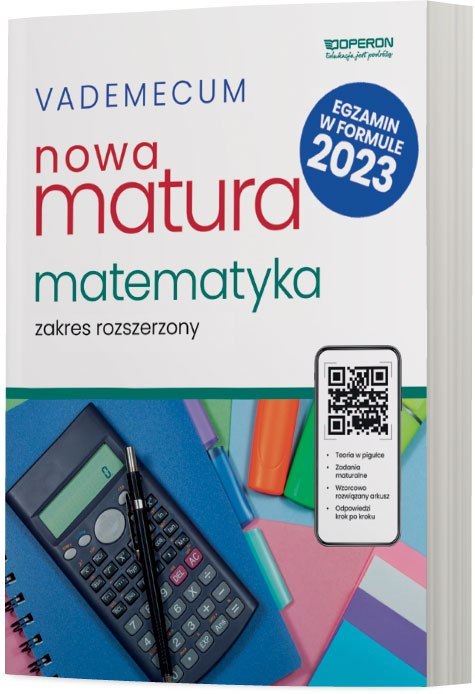 Nowa matura 2024 Matematyka Vademecum zakres rozszerzony