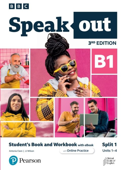 Speakout 3rd edition B1. Split 1. Student's book and workbook with ebook and online practice