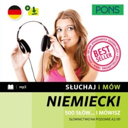 Niemiecki Słuchaj i mów konwersacje A2 z nagraniami w.4