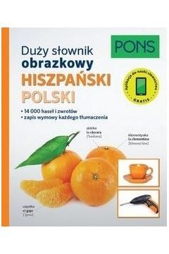 Słownik obrazkowy duży hiszpański polski w. 2