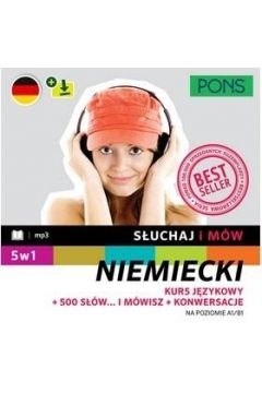 Słuchaj i mów PONS niemiecki A1/B1 5w1 w.2