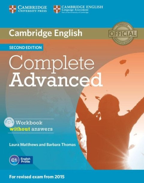 Complete Advanced Workbook without Answers with Audio CD