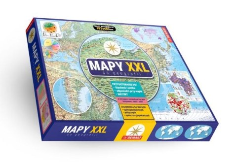 Mapy XXL. Zestaw do geografii