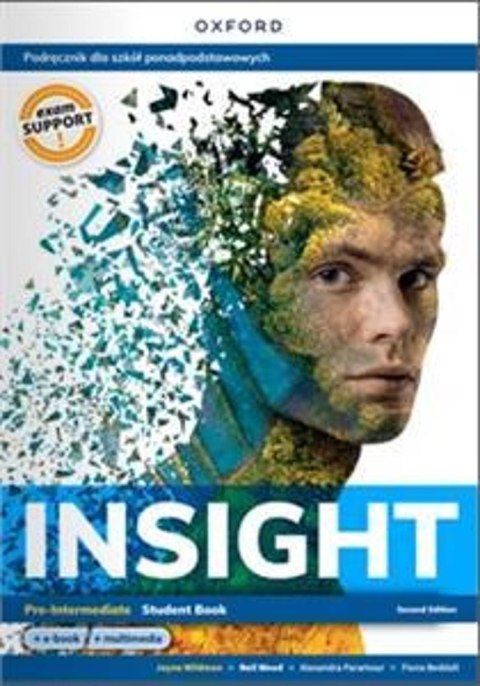 Insight 2E Pre-Intermediate Podręcznik + e-book + multimedia