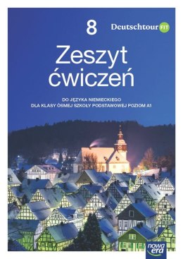 Język niemiecki Deutschtour fit NEON zeszyt ćwiczeń+ kody QR dla klasy 8 szkoły podstawowej EDYCJA 2024-2026