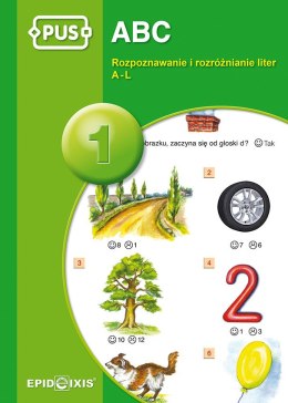 PUS ABC 1 - Rozpoznawanie i rozróżnianie liter A-L