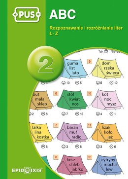 PUS ABC 2 - Rozpoznawanie i rozróżnianie liter Ł-Z