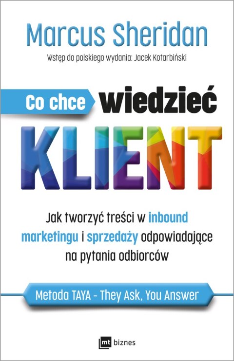 Co chce wiedzieć klient? Jak tworzyć treści w inbound marketingu i sprzedaży odpowiadające na pytania odbiorców