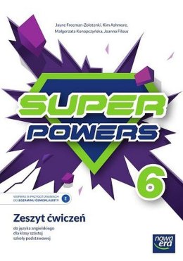 Język angielski Super Powers zeszyt ćwiczeń dla klasy 6 szkoły podstawowej Edycja 2022-2024 70645