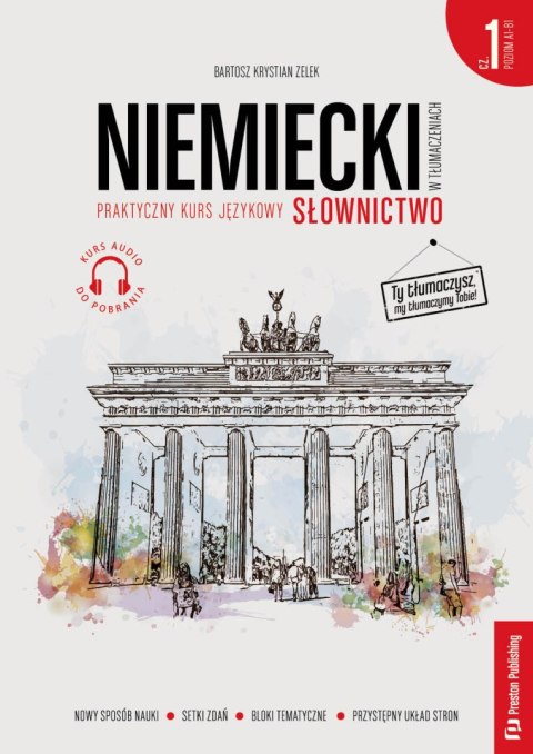 Niemiecki w tłumaczeniach. Słownictwo 1 PoziomA1-B1 + MP3 wyd. 2023