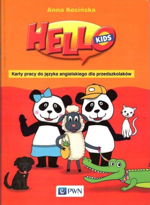 Hello Kids Karty pracy do języka angielskiego dla przedszkolaków