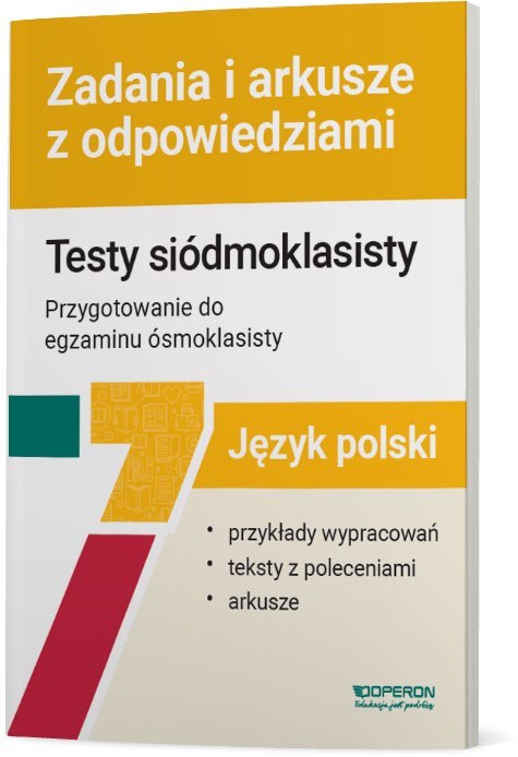 Testy siódmoklasisty Język polski zadania i arkusze