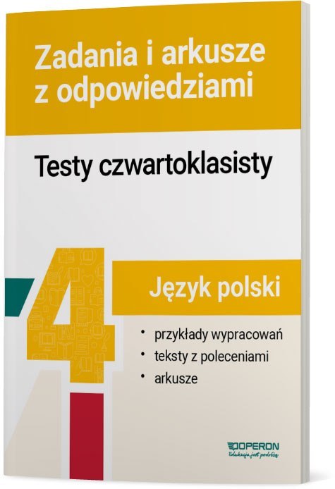 Język polski testy czwartoklasisty zadania i arkusze