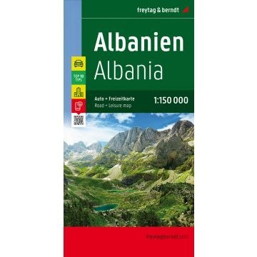 Mapa Albania 1:150 000