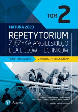 Repetytorium z języka angielskiego dla liceów i techników. Poziom podstawowy z materiałem rozszerzonym + eBook. Tom 2