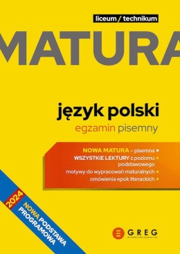 Język polski. Egzamin pisemny. Repetytorium maturalne. Matura 2025