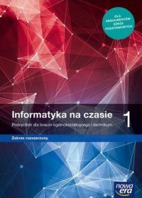 Nowe informatyka na czasie podręcznik 1 liceum i technikum zakres rozszerzony 67542