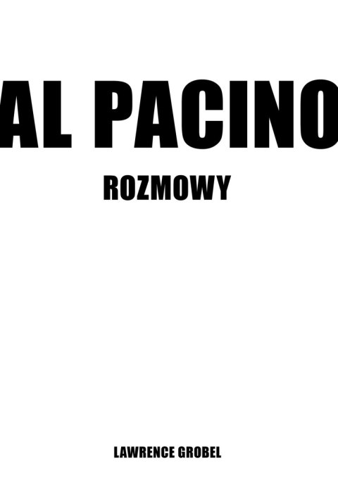 Al Pacino. Rozmowy