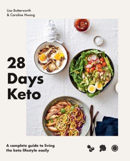 28 days Keto. A complete guide to living the keto lifestyle easily wer. angielska