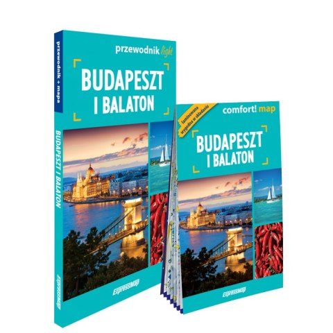 Budapeszt i Balaton zestaw przewodnikowy 2w1 light 2024