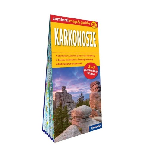 Karkonosze map&guide PL XL laminat 2024