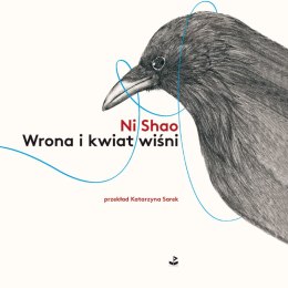 Wrona i kwiat wiśni