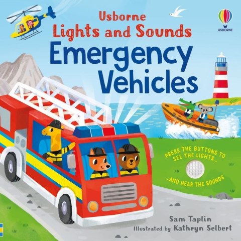 Lights and Sounds Emergency Vehicles wer. angielska