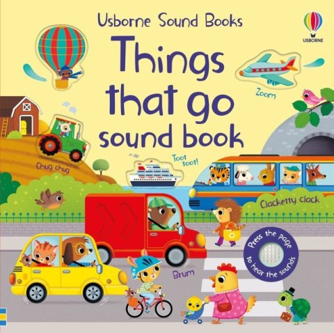 Things That Go Sound Book wer. angielska