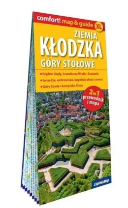 Ziemia Kłodzka map&guide XL PL laminat 2024