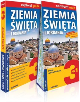 Ziemia Święta i Jordania zestaw przewodnikowy 3w1 2020