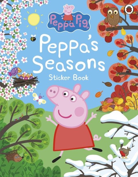 Peppa's Seasons Sticker Book. Peppa Pig wer. angielska