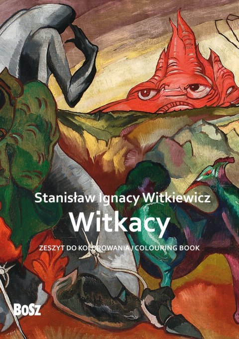 Stanisław Ignacy Witkiewicz. Witkacy. Zeszyt do kolorowania
