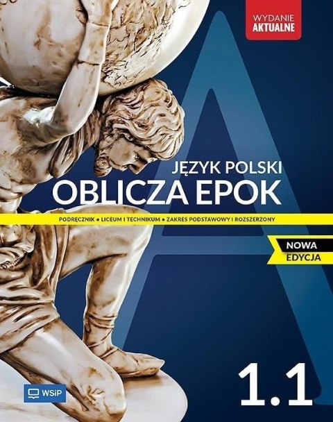 Nowa Język Polski Oblicza epok Podręcznik liceum i technikum klasa 1 zakres podstawowy i rozszerzony część 1