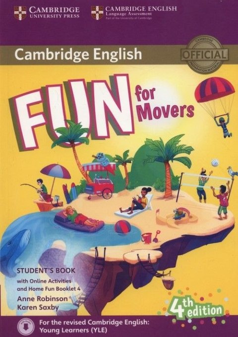 Fun for Movers Student's Book + Online Activities + Audio + Home Fun Booklet 4