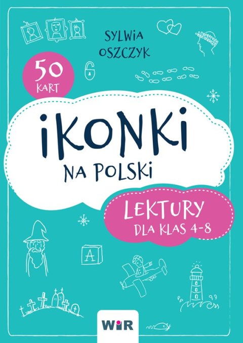 Ikonki na Polski lektury dla klas 4-8